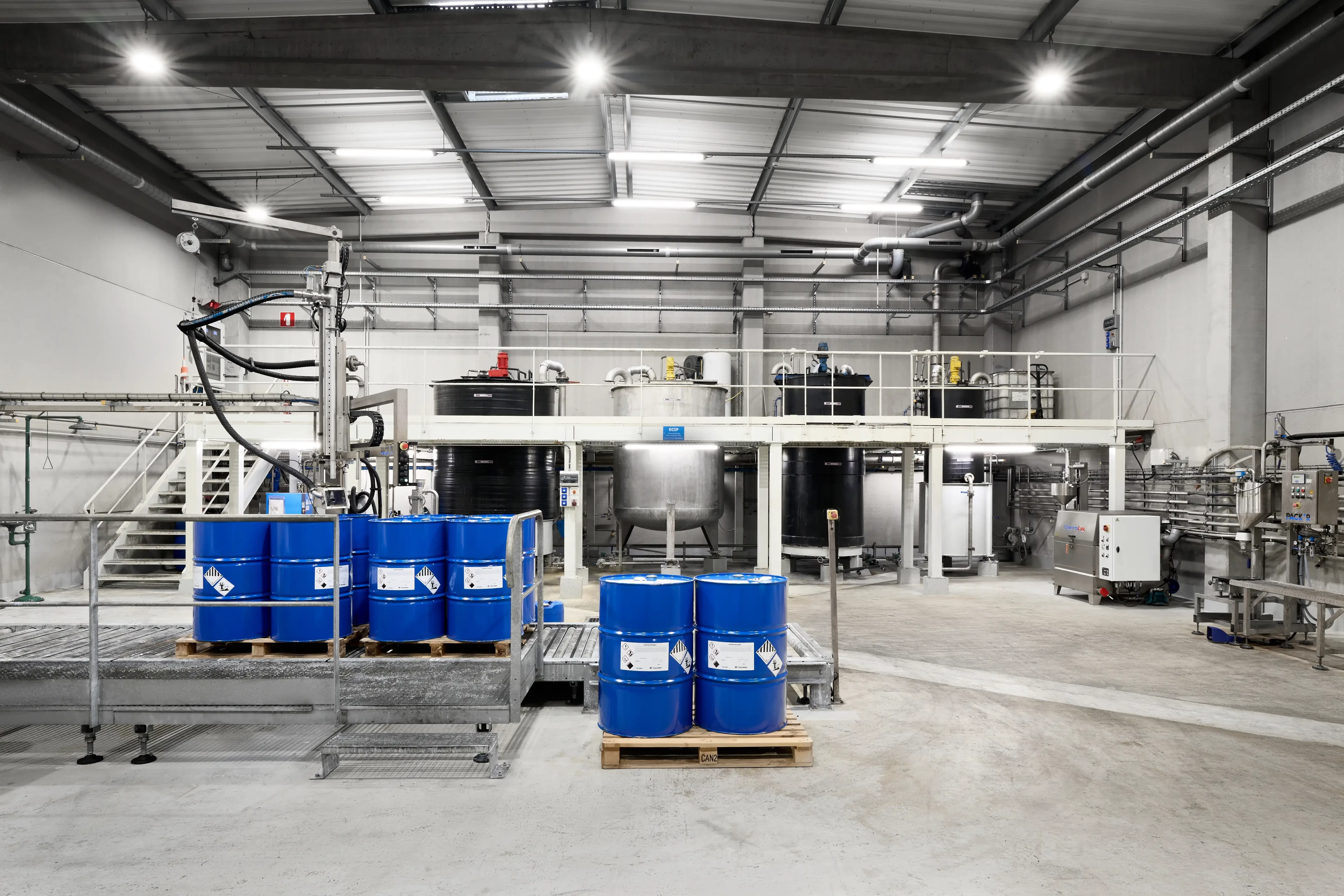 Conditionnement de produits chimiques Corroban